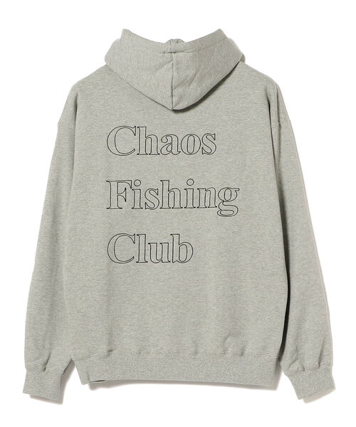 Chaos Fishing Club パーカー 白 Chaos Fishing Club 「LOGO HOODIE」 プルオーバースウェット