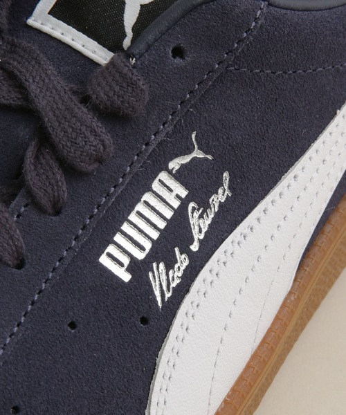 Puma Jada Suede スウェード ブラック ネイビー スニーカー PUMA SUEDE CREPE PATTERN PUMA BLACK 22FA-I（プーマ