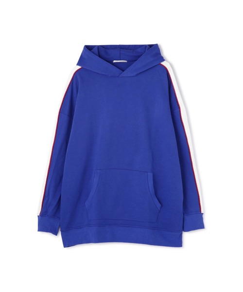 BLUE TORNADO（ブルートルネード）の「BLUE TORNADO∴袖ライン裏毛パーカー（パーカー・メンズ・ブルー・M/L）」の2枚目の写真