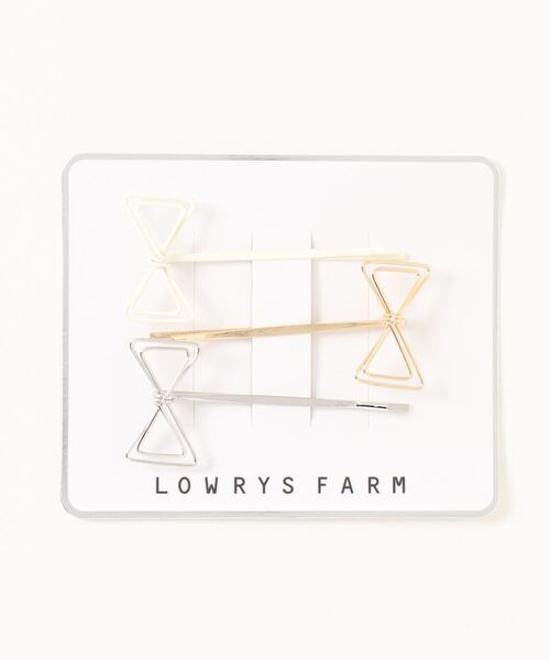 LOWRYS FARM(ローリーズファーム)の「3PSETピン 122793(ヘアピン・キッズ・その他・FREE)」の1枚目の写真