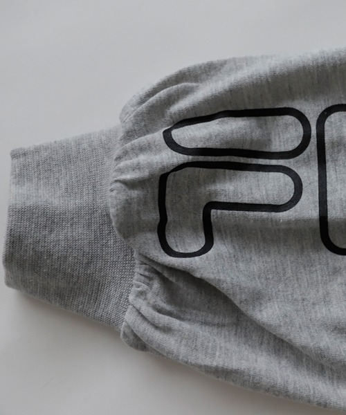 antiqua（アンティカ）の「FILAロゴ入り薄手パーカー（パーカー・キッズ・ブラック/杢グレー・130/140/150/160）」の22枚目の写真