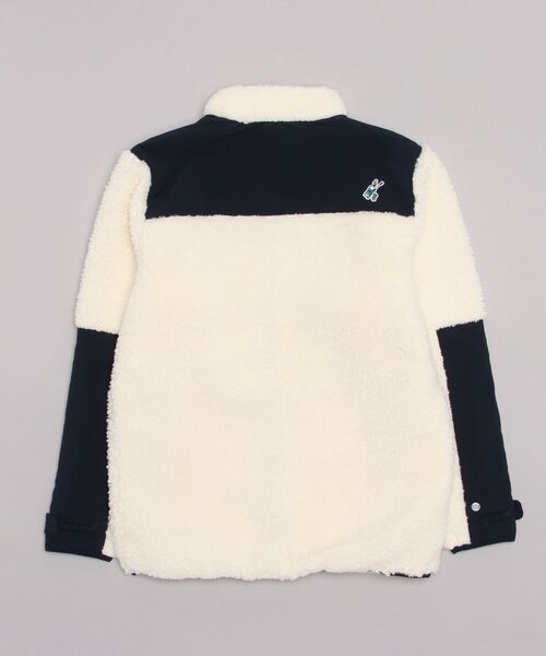 PLAY GREEN ボアフリース 長袖フルジップジャケット【adidas Golf