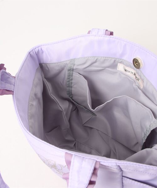 MISCH MASCH（ミッシュマッシュ）の「【WEB限定】Minnie&Daisy/ハンドルフリルバッグ（トートバッグ・レディース・パープル/ホワイト/ピンク系その他・FREE）」の7枚目の写真