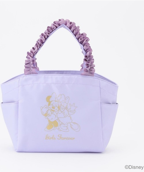 MISCH MASCH（ミッシュマッシュ）の「【WEB限定】Minnie&Daisy/ハンドルフリルバッグ（トートバッグ・レディース・パープル/ホワイト/ピンク系その他・FREE）」の16枚目の写真