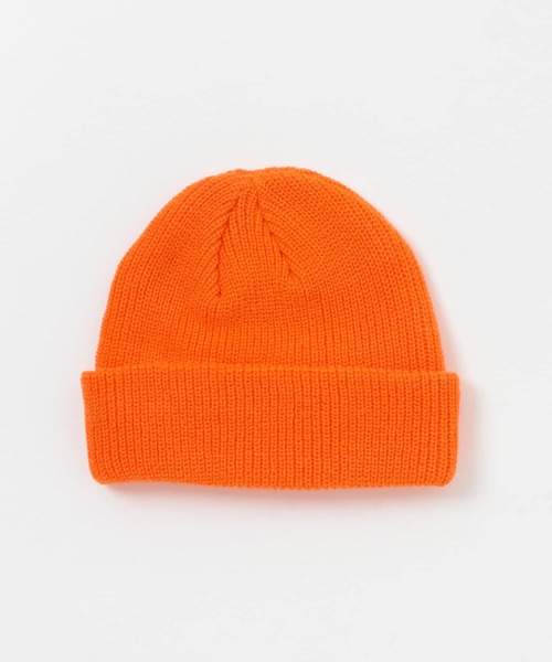 URBAN RESEARCH Sonny Label(アーバンリサーチサニーレーベル)の「リブニット帽(ニットキャップ/ビーニー・レディース・ブラック/オフホワイト/グレー/オレンジ・ONE)」の5枚目の写真