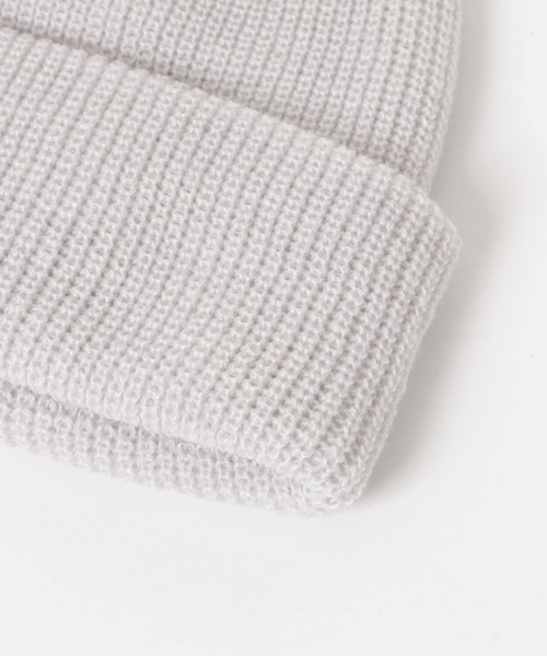 URBAN RESEARCH Sonny Label(アーバンリサーチサニーレーベル)の「リブニット帽(ニットキャップ/ビーニー・レディース・ブラック/オフホワイト/グレー/オレンジ・ONE)」の9枚目の写真