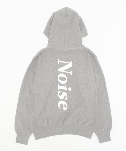 NOISE MAKER(ノイズメーカー)の「バックロゴプリントパーカー(裏起毛)(パーカー・レディース・グレー/ブラック/ネイビー・36/38)」の21枚目の写真