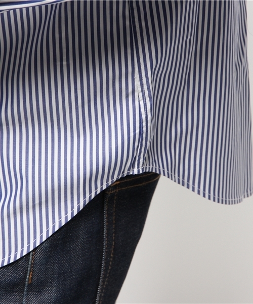 EDIFICE（エディフィス）の「◇RIBカラーシャツ（シャツ/ブラウス・メンズ・ネイビー/ライトブルー/ホワイト/ブルー・48/50/46/44）」の10枚目の写真