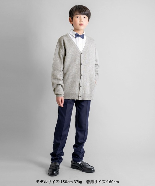 GLAZOS（グラソス）の「スラックスパンツ（スラックス・キッズ・ネイビー/ブラック・140cm/150cm/160cm/170cm）」の11枚目の写真