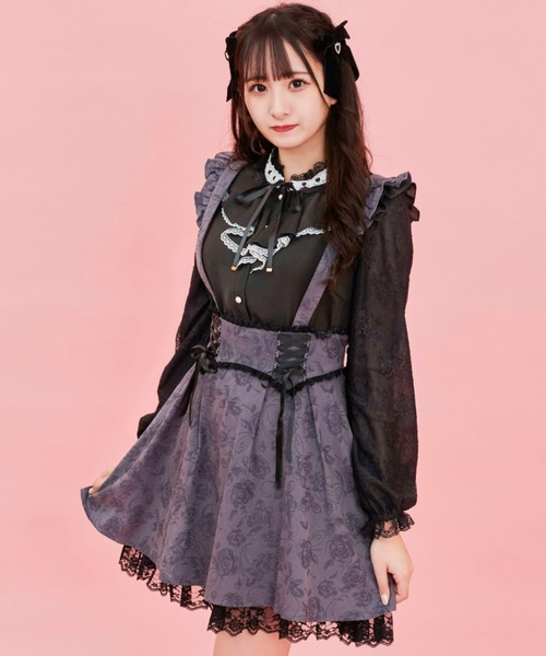 Secret Honey（シークレットハニー）の「バラ柄ジャガードフレア