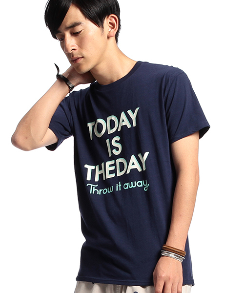 B:MING by BEAMS（ビーミングバイビームス）の「ビーミング by ビームス / プリントTシャツ15SS（Tシャツ/カットソー・メンズ・ホワイト/ホワイト系その他/ブラック系その他/グレー/ライトグレー/ブルー/インディゴブルー/ネイビー/その他1/その他2・MEDIUM/LARGE/X-LARGE/SMALL）」の7枚目の写真