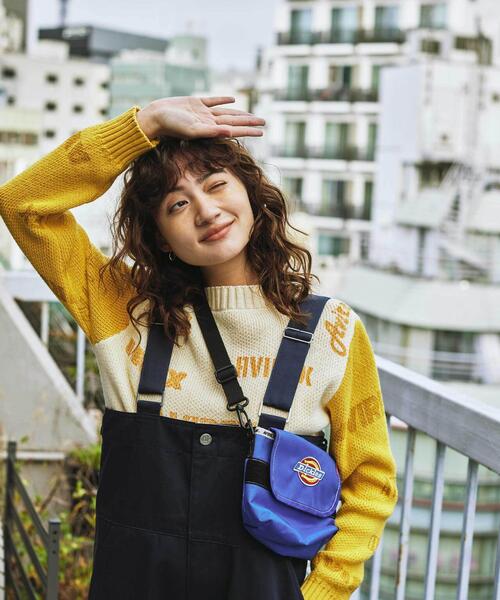 Dickies(ディッキーズ)の「《Dickies × AVIREX》MINI SHOULDER BAG/ ミニショルダーバッグ(ショルダーバッグ・レディース・ブルー/ブラック/カーキ・F)」の7枚目の写真