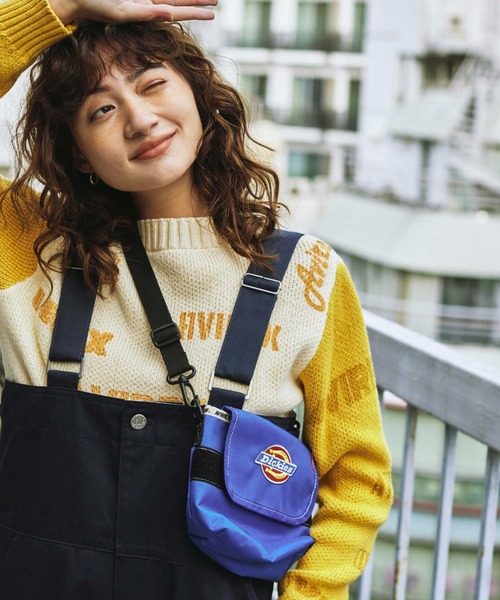 Dickies(ディッキーズ)の「《Dickies × AVIREX》MINI SHOULDER BAG/ ミニショルダーバッグ(ショルダーバッグ・レディース・ブルー/ブラック/カーキ・F)」の3枚目の写真
