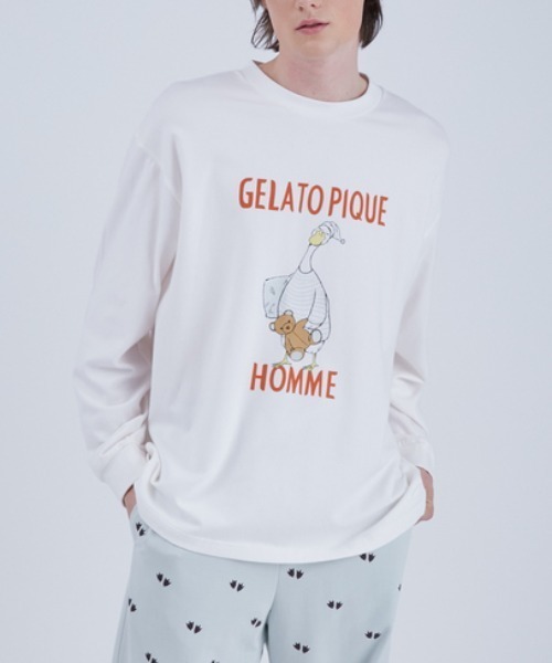GELATO PIQUE ベージュ ルームウェア ベーシックジェラートプルオーバー（ルームウェア/パジャマ
