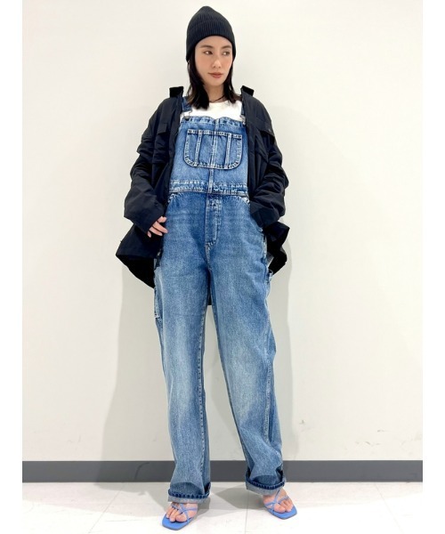 GAP（ギャップ）の「スラウチー サロペット オーバーオール（サロペット/オーバーオール・メンズ・ライトインディゴブルー/その他・XS/S/M/L/XL）」の21枚目の写真