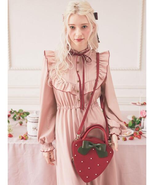 Maison de FLEUR(メゾンドフルール)の「イチゴショルダー Maison de FLEUR(メゾンドフルール)の「イチゴショルダー