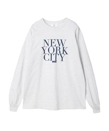 Green　Parks | NYC ロゴプリントロングＴシャツⅡ(Tシャツ/カットソー)