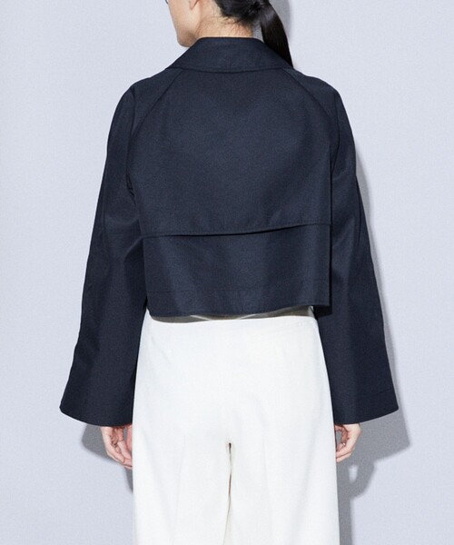 Firsthand(ファーストハンド)の「【品番変更の為販売なし】Firsthand/ファーストハンド ショートトレンチコート(トレンチコート・レディース・ネイビー/ブラック・FREE)」の18枚目の写真