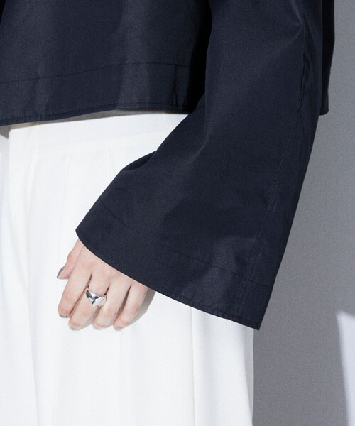 Firsthand(ファーストハンド)の「【品番変更の為販売なし】Firsthand/ファーストハンド ショートトレンチコート(トレンチコート・レディース・ネイビー/ブラック・FREE)」の21枚目の写真