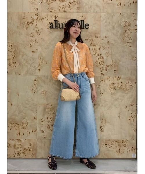 LOULOU WILLOUGHBY(ルルウィルビー)の「【LOULOU WILLOUGHBY】フルーツチュールブラウス(シャツ/ブラウス・レディース・オレンジ/ベージュ系その他・2)」の18枚目の写真