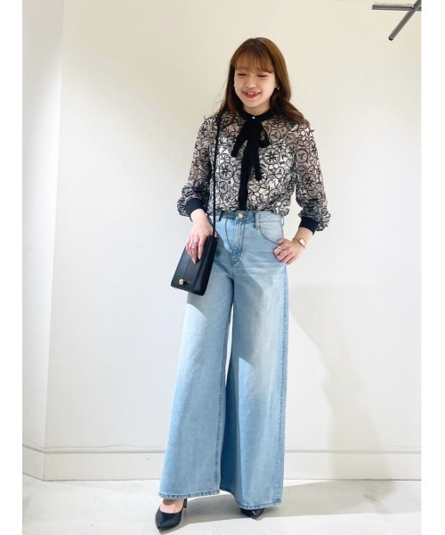 LOULOU WILLOUGHBY(ルルウィルビー)の「【LOULOU WILLOUGHBY】フルーツチュールブラウス(シャツ/ブラウス・レディース・オレンジ/ベージュ系その他・2)」の19枚目の写真