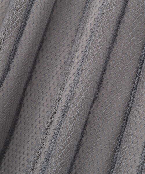 PROPORTION BODY DRESSING(プロポーションボディドレッシング)の「レース編みニットワンピース / 1213140303(ワンピース・レディース・ブラック/グレー・MEDIUM/SMALL)」の4枚目の写真