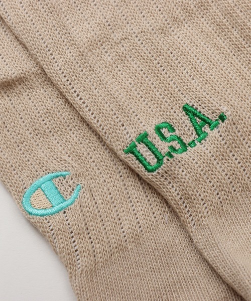 Champion（チャンピオン）の「【Champion/チャンピオン】レディース フルレングスソックス（ソックス/靴下・レディース・オフホワイト/ベージュ・SMALL）」の7枚目の写真