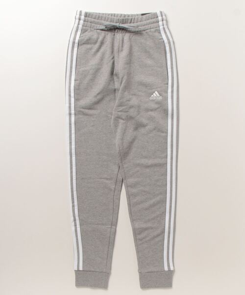 adidas（アディダス）の「アディダス adidas W ESS 3S FTスウェットパンツ（スウェットパンツ・レディース・グレー/ブラック・S/M/L/XL）」の2枚目の写真