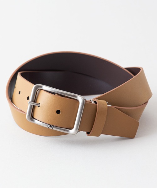 Lee（リー）の「【LEE/リー】リサイクルレザー 本革ベルト SDGS