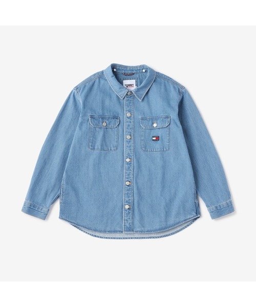 tommy jeans（トミー ジーンズ）の「フーデッドデニムシャケット（デニムジャケット・メンズ・ブルー・LARGE/MEDIUM/SMALL/X-LARGE）」の6枚目の写真