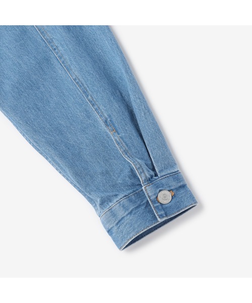 tommy jeans（トミー ジーンズ）の「フーデッドデニムシャケット（デニムジャケット・メンズ・ブルー・LARGE/MEDIUM/SMALL/X-LARGE）」の11枚目の写真