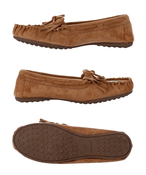 anap mimpi（アナップミンピ）の「イーグルオルテガ刺繍フリンジモカシンシューズ（モカシン/デッキシューズ・レディース・ピンク/ブラウン/ベージュ/ターコイズブルー・S/M/L/LL）」の21枚目の写真