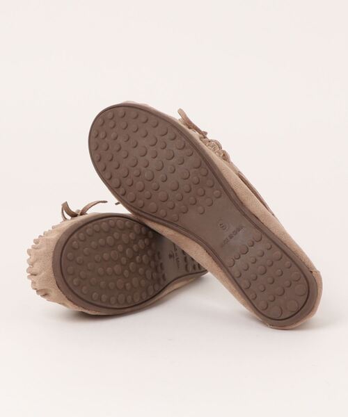 anap mimpi（アナップミンピ）の「イーグルオルテガ刺繍フリンジモカシンシューズ（モカシン/デッキシューズ・レディース・ピンク/ブラウン/ベージュ/ターコイズブルー・S/M/L/LL）」の17枚目の写真