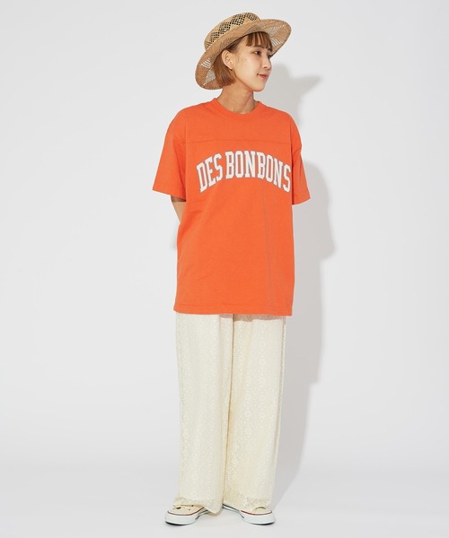 Dot&Stripes CHILD WOMAN(ドットアンドストライプス チャイルドウーマン)の「ラッセルレース ストレートパンツ(その他パンツ・レディース・アイボリー・FREE)」の12枚目の写真