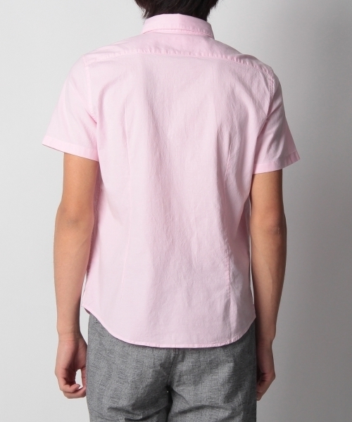 THE SHOP TK （ザ ショップ ティーケー ）の「ワンナイトドライシャツ 半袖シャツ（シャツ/ブラウス・メンズ・ホワイト/イエロー/ピンク/ブルー・03/02/04/05）」の6枚目の写真