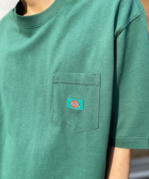 Dickies(ディッキーズ)の「【Dickies】天竺ポケット付きミニワッペンTシャツ 3278-5431(Tシャツ/カットソー・メンズ・ブラック/ホワイト/ネイビー/グリーン・M/L/XL)」の10枚目の写真
