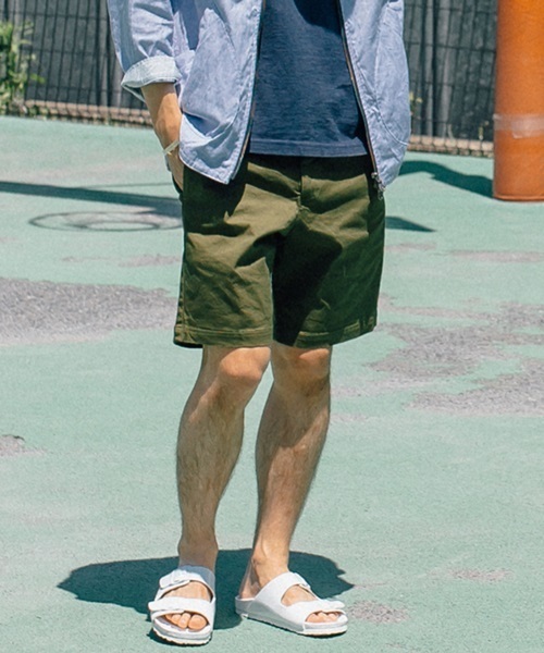 SHIPS JET BLUE（シップスジェットブルー）の「★★SHIPS JET BLUE(シップス ジェットブルー): ストレッチ ベーシックショーツ（その他パンツ・メンズ・ブルー/ネイビー/ナチュラル/ベージュ/イエロー/オリーブ・SMALL/LARGE/MEDIUM）」の3枚目の写真