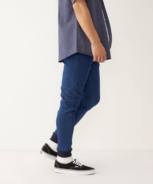 SHIPS Colors(シップス カラーズ)の「〈手洗い可能〉ストレッチ リブ パンツ◇(その他パンツ・メンズ・ブラック/ブルー/ネイビー/グレー・MEDIUM/SMALL/LARGE/X-LARGE)」の4枚目の写真