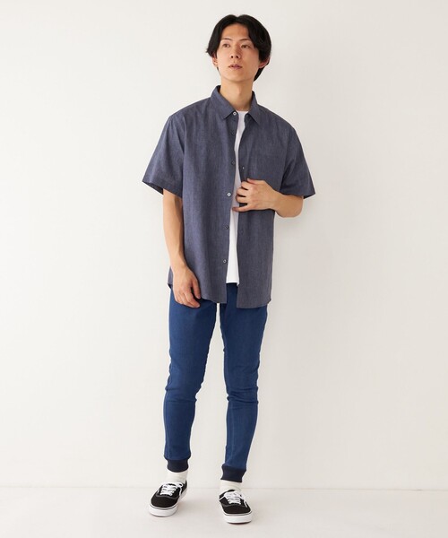 SHIPS Colors(シップス カラーズ)の「〈手洗い可能〉ストレッチ リブ パンツ◇(その他パンツ・メンズ・ブラック/ブルー/ネイビー/グレー・MEDIUM/SMALL/LARGE/X-LARGE)」の15枚目の写真