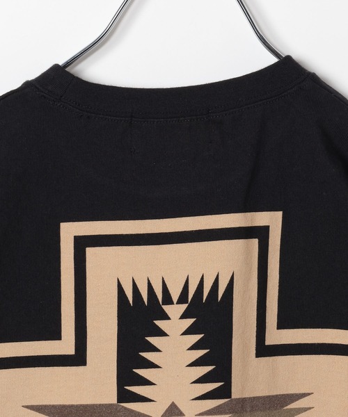 PENDLETON（ペンドルトン）の「【PENDLETON(ペンドルトン)】別注ラウンドTシャツ（KIDS)（Tシャツ/カットソー・キッズ・ブラック/アイボリー/ブルー・110cm/120cm/130cm/140cm/150cm）」の20枚目の写真