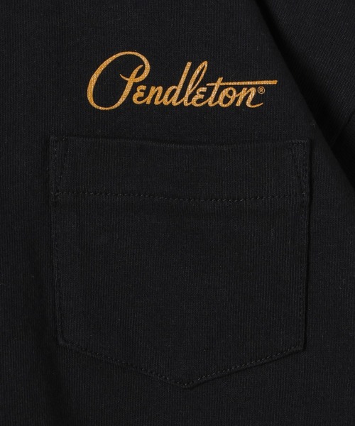 PENDLETON（ペンドルトン）の「【PENDLETON(ペンドルトン)】別注ラウンドTシャツ（KIDS)（Tシャツ/カットソー・キッズ・ブラック/アイボリー/ブルー・110cm/120cm/130cm/140cm/150cm）」の21枚目の写真