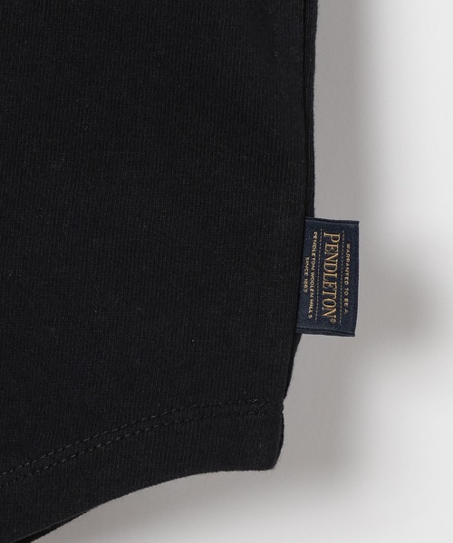 PENDLETON（ペンドルトン）の「【PENDLETON(ペンドルトン)】別注ラウンドTシャツ（KIDS)（Tシャツ/カットソー・キッズ・ブラック/アイボリー/ブルー・110cm/120cm/130cm/140cm/150cm）」の22枚目の写真