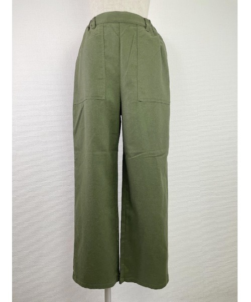 Rydia（リディア）の「コビニャーベイカーパンツ（その他パンツ・レディース・ブルー/オフホワイト/カーキ/スミクロ・M）」の3枚目の写真