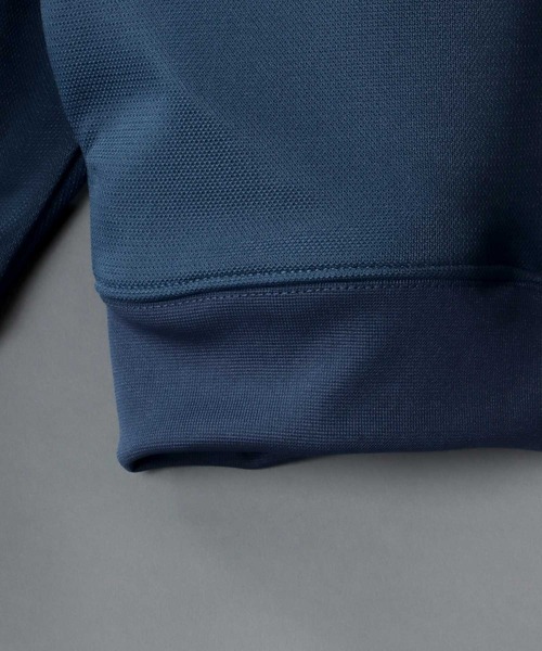 SITRY（シトリー）の「half zip tech pull over /ハーフジップ テック プルオーバー（スウェット・メンズ・ブラック/ブルーグリーン/ライトグレー/モカ・M/L）」の6枚目の写真