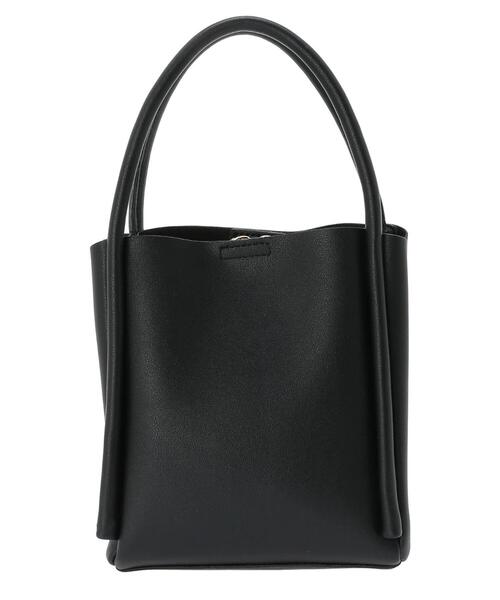 Green　Parks（グリーンパークス）の「・軽量3口2WAYバッグ（エコバッグ/サブバッグ・レディース・ライトグリーン/グレイッシュベージュ/アイボリー/ブラック・FREE）」の17枚目の写真