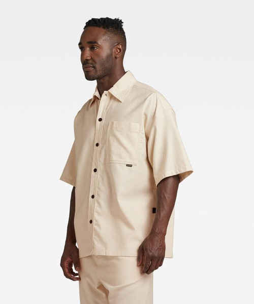G-STAR RAW（ジースターロゥ）の「1 POCKET BOXY SHIRT/オーバー