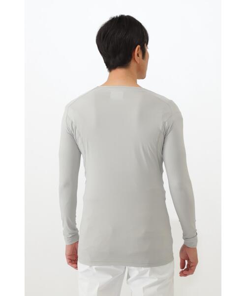 New Balance Golf(ニューバランスゴルフ)の「【new balance golf】4WAYベア天竺 Vネック インナー プルオーバー (MENS WORLD)(Tシャツ/カットソー・メンズ・ブラック/ホワイト/グレー系その他2・MEDIUM/LARGE/X-LARGE/XX-LARGE)」の16枚目の写真