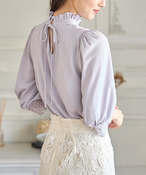tocco closet（トッコ クローゼット）の「後ろリボン付き袖口