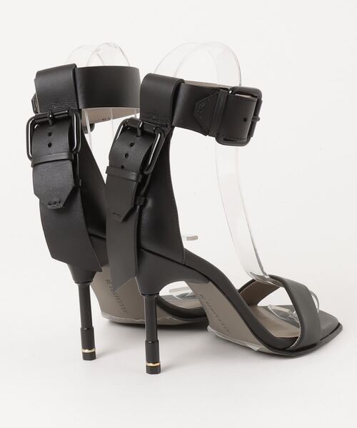 ALLSAINTS（オールセインツ）の「NOIR LEATHER HIGH HEEL SANDALS | NOIR レザー ハイヒール サンダル（サンダル・レディース・ブラック系その他・UK5/UK3/UK4/UK6）」の6枚目の写真