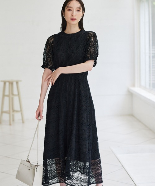 vintage 古着miumiu レース ワンピース 38 MIU MIU(ミュウミュウ) グラフィックシャツワンピースAMM1 AMM1